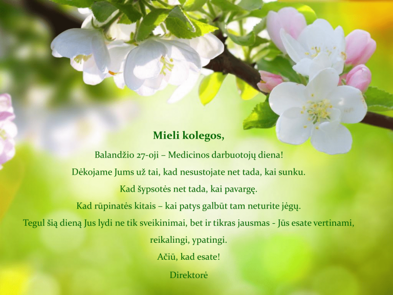 Sveikinimas